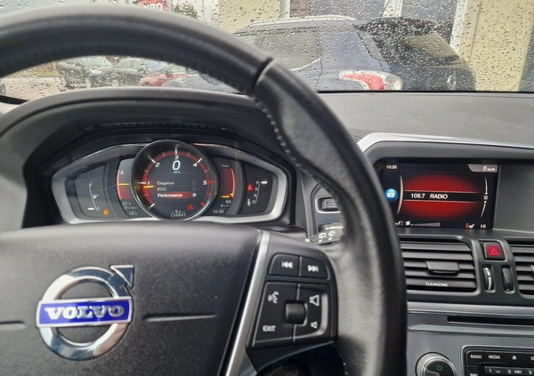 Volvo XC 60 cena 87900 przebieg: 135000, rok produkcji 2017 z Zawiercie małe 596